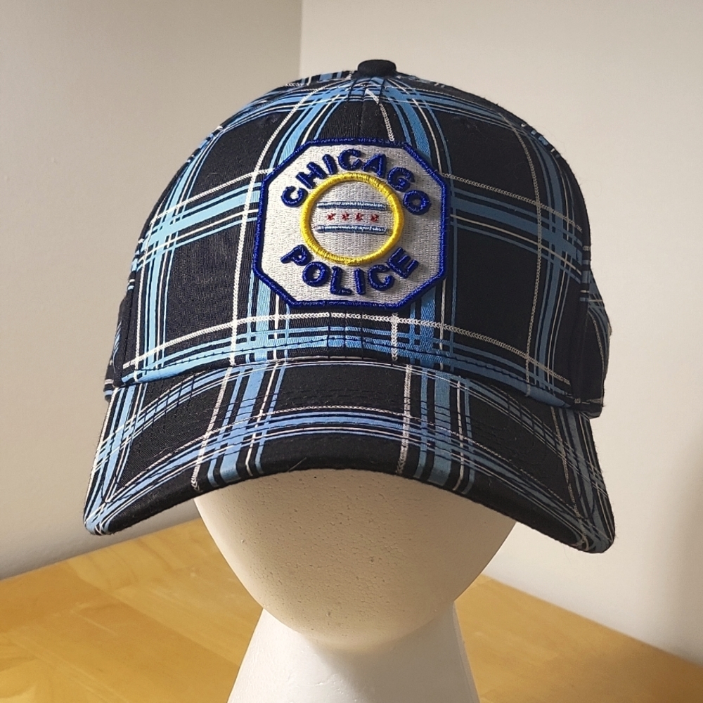 Fitted New Era 39THIRTY Chicago Police baseball hat